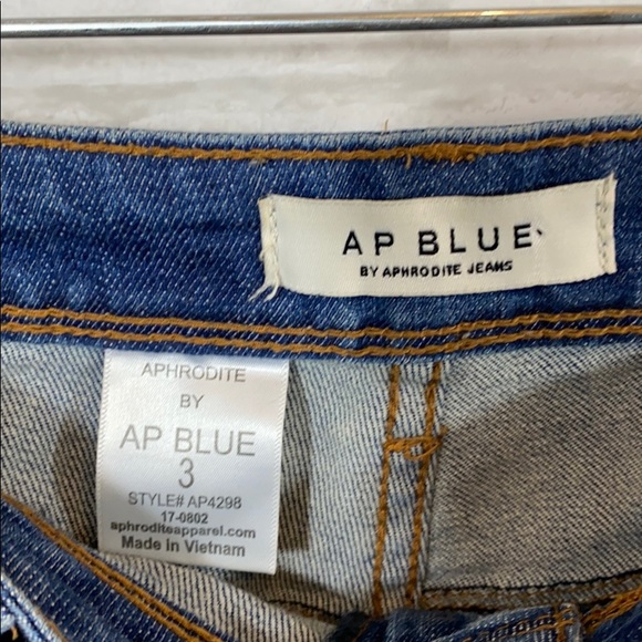 AP blue distressed jeans size 3 - Picture 4 of 8